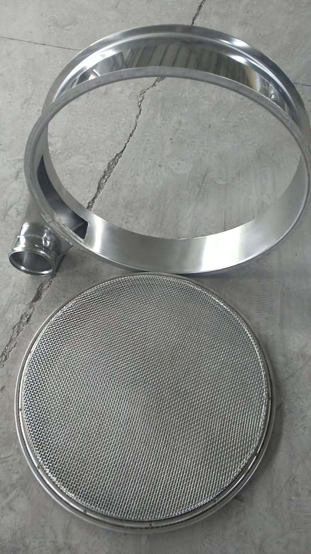 振動篩中框L型網架